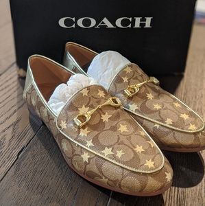 Coach Signature Haley PVC Star Loafers